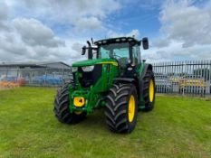 2023 John Deere 6R215 Direct Drive 50kph 4wd tractor with front linkage and PTO, TLS front suspensio
