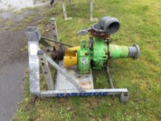 Bauer slurry pump with 6