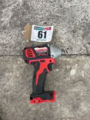 Milwaukee M18 BIW 38 impact wrench (new) no battery