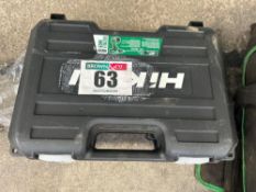 Hikoki cordless combi drill 18v with battery and charger