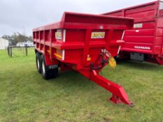 2020 Smyth Trailers Hi-Speed 20t twin axle dump trailer with sprung drawbar, air brakes and hydrauli