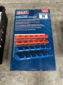 Sealey TPS 132 24 bin and panel combination lin bins
