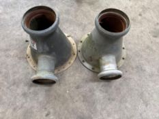 2No pump cones 6” to 4”