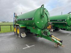 2018 Hi-Spec 4000 TD-S 4000gal twin axle tanker with sprung drawbar, air brakes, twin side filling p