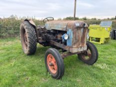 Fordson Major tractor. NO VAT
