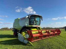 2021 Claas Lexion 630 straw walker combine with 680 Vario header complete with side knife and header