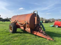 Marshall single axle slurry tanker. Spares or repairs