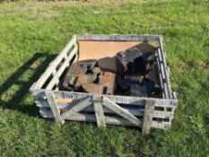 6No Case wafer weights and weight block