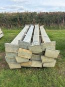 16No sheep feed troughs