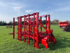 2024 He-Va Top Stigle 400 4m straw harrow. Serial No: 710166. N.B manual, bearing and chain linkage