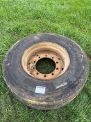 1No Giti Combi Road GSR259 385/65R22.5 wheel and tyre