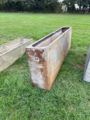 1No riveted water trough