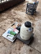 Spectrum Series 20 liquid nitrogen storage container, AI equipment and dairy spares