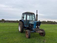 Ford 6600 2wd tractor with pickup hitch and 2No spool valves. Reg: SFC 159X. Hours: Unknown. N.B. V5