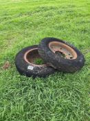 2No wheels and tyres