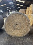 70No 2025 round wheat straw bales 5ft 3.  To be sold on per bale basis. NO VAT