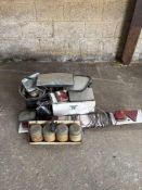 Quantity tailboard lights, mirrors and workshop parts