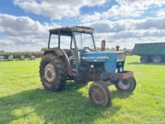 Ford 4000 2wd tractor with pickup hitch. Reg: XNV 952J. Hours: 5,228. N.B.V5 in office