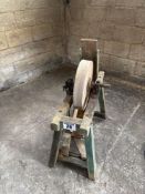 Sharpening stone and frame