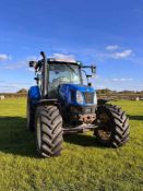 2016 New Holland T6.175 electro command 40kph 4wd tractor with front axle and cab suspension, air br