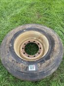 1No Pirelli 385/65R22.5 wheel and tyre