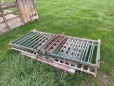 3No 6ft lamb adopter panels and yokes