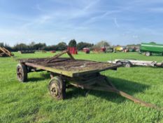 4 wheel dray trailer. Spares or repairs