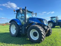 2023 New Holland T6.180 Dynamic Command 50kph 4wd tractor with front axle and cab suspension, air br