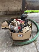 Quantity sprayer pipe and parts