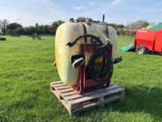 Hardi 600l front sprayer tank