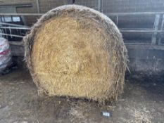 40No 2024 round barley straw bales.  To be sold on per bale basis. NO VAT
