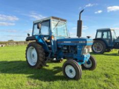 1986 Ford 5610 II 2wd tractor with 1No spool and pickup hitch. Reg: D482 BSH. Hours:5342.4.N.B manua