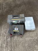 2No corded livestock trimmers and one battery operated trimmer