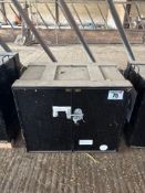 1No lockable cabinet