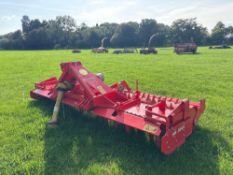 Kuhn HR3501 3.5m power harrow with packer roller. (Recently reconditioned)