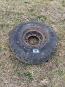 1No wheel and tyre 10.5-13