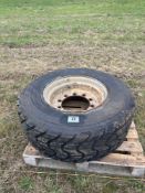 1No Bulldog Agri + 385/65 R22.5 wheel and tyre