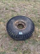 1No wheel and tyre 10.50-13