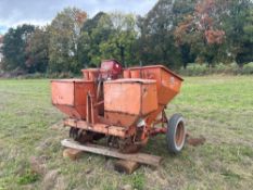 Underhaug Faun 2 row potato planter complete with fertiliser and chemical applicators