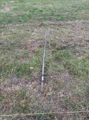 Grain trailer rollover sheet handle