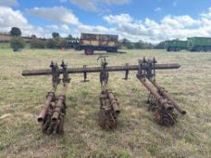 Inter-row cultivator and spares