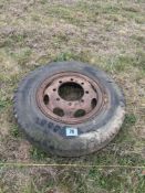 1No Goodyear wheel and tyre 8.25-20