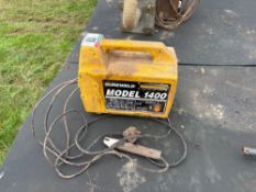 SureWeld Model 1400 welder. NO VAT