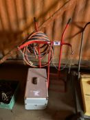 Oxy-acetylene trolley, torch and gauges