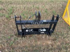 2019 Taylor Attachments, 3 point linkage to JCB Q-fit attachments. Serial No: 759