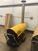 2017 Master BV290DV diesel space heater with thermostat control, single phase