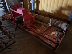 Falc Smart 3000 power harrow with rear tyre packer. Serial No: 20909