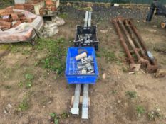 Door runners with rollers and fittings