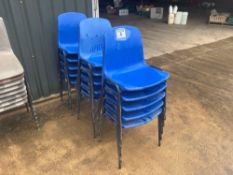 Quantity plastic chairs