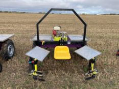 2wd asparagus harvester with petrol engine